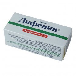 Дифенин (Фенитоин) таблетки 117мг №60 в Туле и области фото
