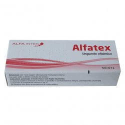 Альфатекс (Эубетал Антибиотико) глазная мазь 3г в Туле и области фото